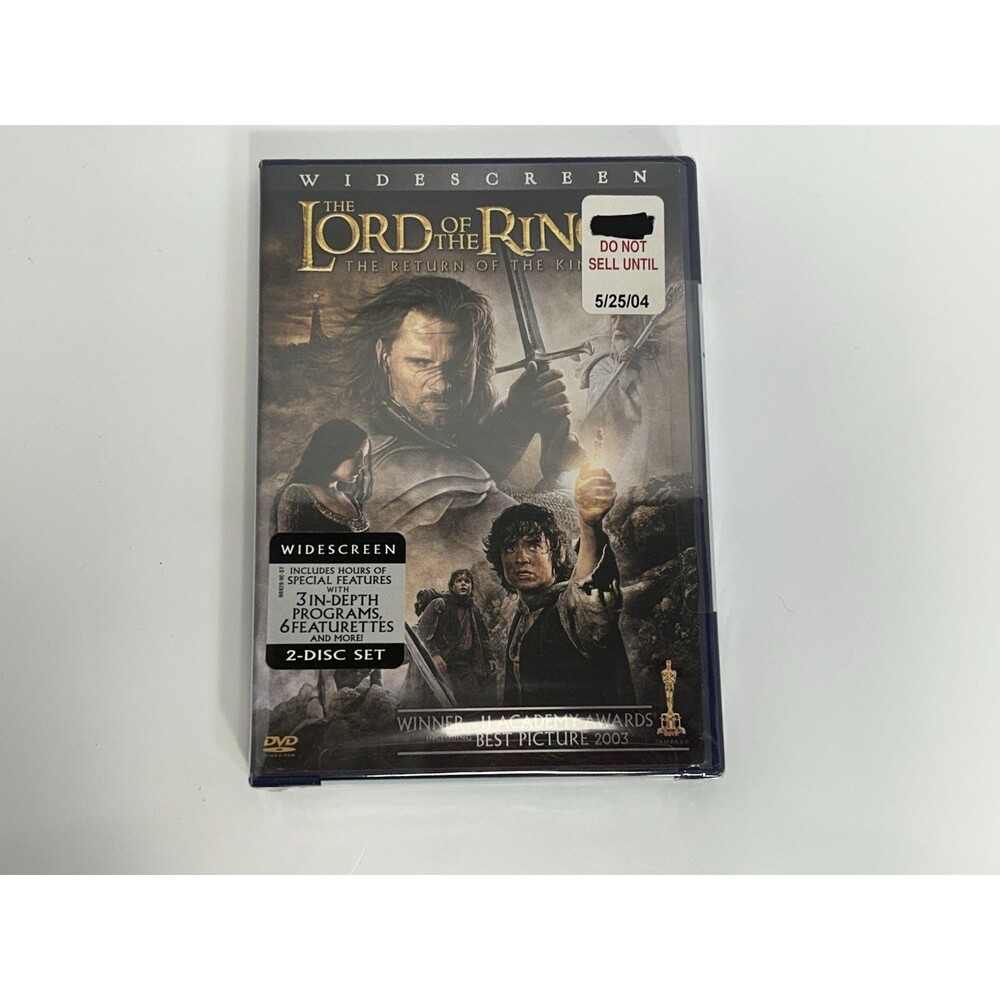 The Lord of the Rings: The Return of the King (DVD 2-Disc, Widescreen) - Sealed